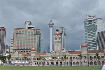 马来西亚风光广场建筑风格