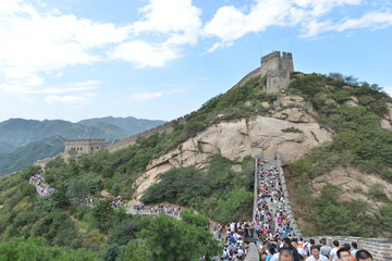 八达岭万里长城风景