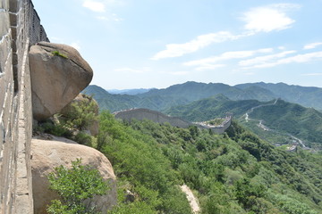 八达岭万里长城风景