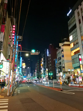 东京街道夜景