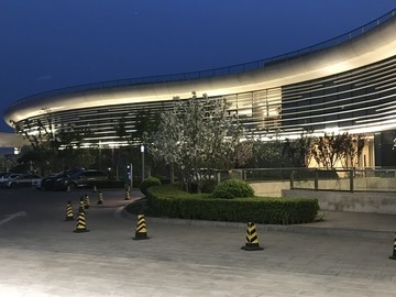 北京日出东方凯宾斯基酒店夜景