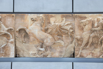 雅典卫城博物馆帕特农神庙雕塑