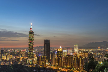 台北城市夜景