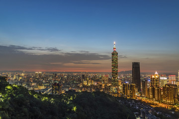 台北城市夜景