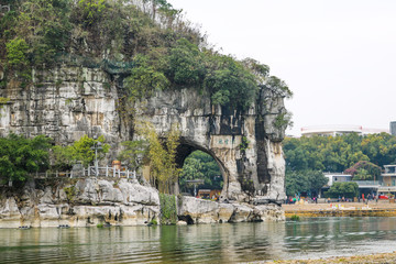 桂林象鼻山秋景