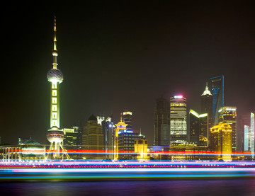 黄浦江夜景