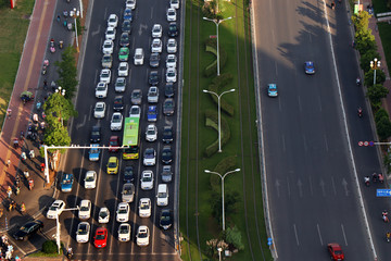 城市道路车流