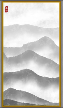 水墨山水