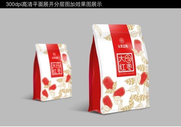 紅棗袋子包裝設(shè)計(jì)