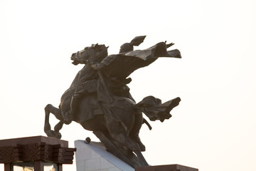防城港伏波公园伏波将军雕像