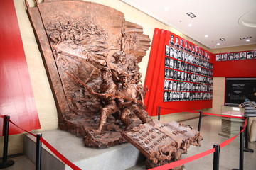 金寨县红军纪念堂雕塑