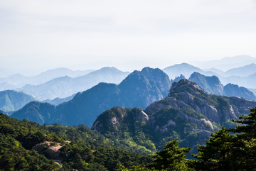 黄山群山