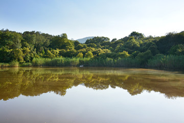 唯美湖景