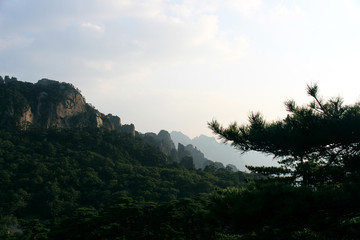 黄山景区黄山风景风光