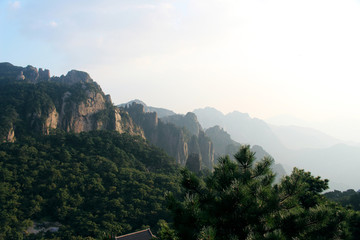 黄山景区黄山风景风光