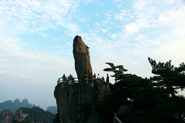 黄山景区黄山风景风光