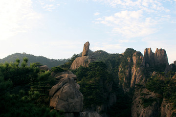 黄山景区黄山风景风光