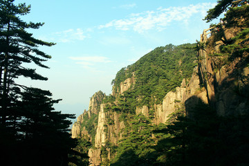 黄山景区黄山风景风光