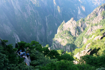 黄山景区黄山风景风光