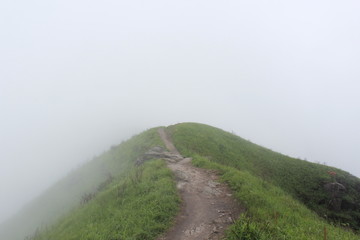 江西武功山风景武功山云海