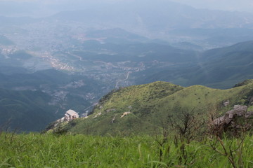 江西武功山风景武功山云海