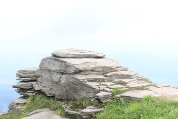 江西武功山风景武功山云海