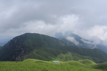 萍乡武功山风景武功山云海