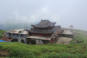 萍乡武功山风景武功山云海