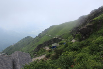 萍乡武功山风景武功山云海