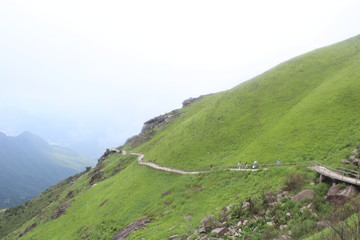 江西武功山风景武功山云海