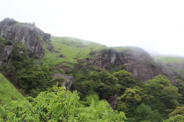 江西武功山风景武功山云海