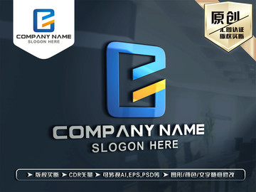 GB字母LOGO设计