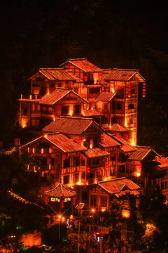 重慶洪崖洞夜景