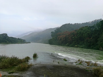 四川成都都江堰景区飞沙堰