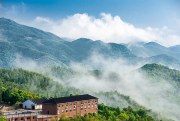 宁波南山茶场云海