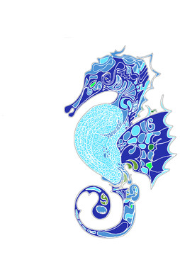 耳朵中的美麗海洋