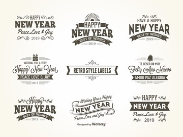 新年矢量圖newyear