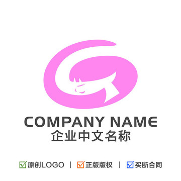 卡通女孩標(biāo)志