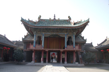 三原城隍庙戏楼