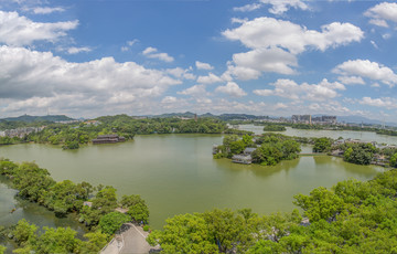 惠州西湖全景