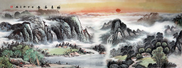 山水國畫