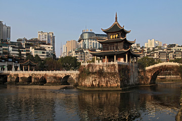 贵阳市甲秀楼风景区