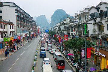 阳朔街景