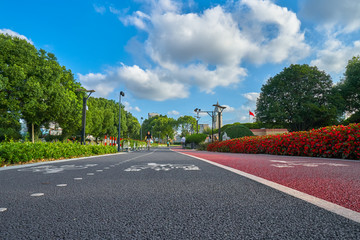 健身风光跑道