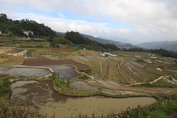 云南红河元阳梯田箐口哈尼梯田