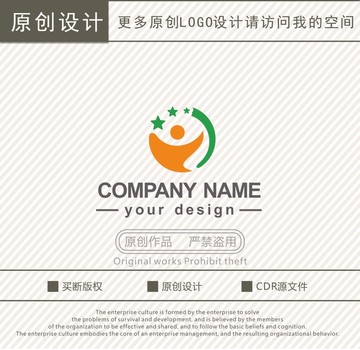 教育培訓(xùn)幼兒教育logo