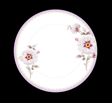 冰清玉潔花盤(pán)