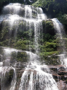 天台山瀑布