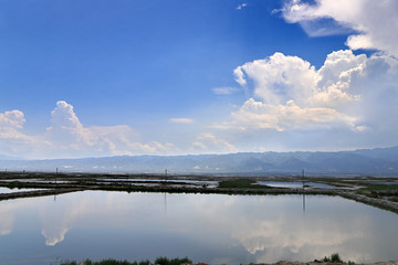 盐湖美景