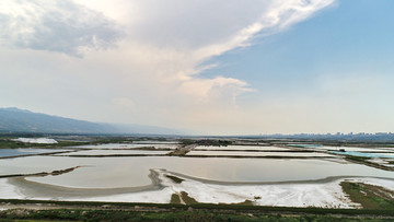 盐湖美景